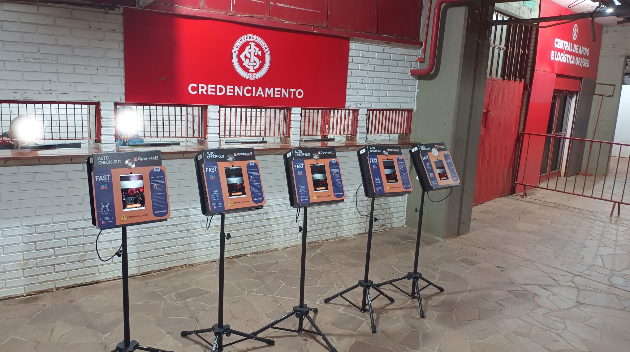 Facial Recognition Check-In for Beira-Rio Stadium